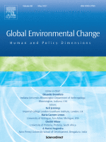 Global Environmental Change cover. Back From the Forest? Read These Six Conservation Stories